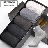 Men's New Business Bamboo Fiber Socks